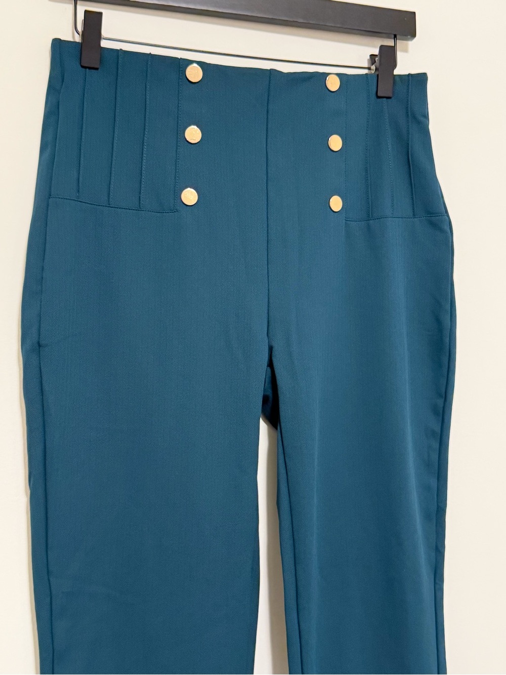 Halara Flex Luxe NWT Size Medium Dark Sea High Waisted Tummy Control Pants - Picture 7 of 7